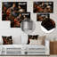 «Asian Art Harmony in Tea» - reproduction d'art-1464178433-1464178441