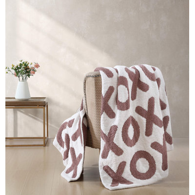 XOXO Throw Blanket