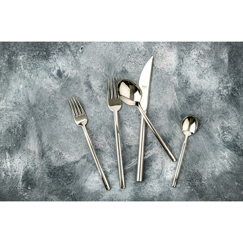 Due 2 - Piece Stainless Steel Flatware Set - Service for 1