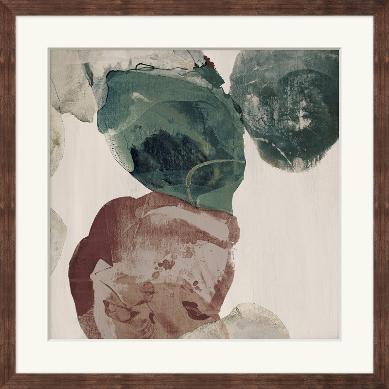 Blanchi 4 - Peinture sur papier avec cadre photo
