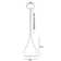 Rasen 1 -Light Single Teardrop Pendant