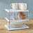 Pantry Organizers YouCopia UpSpace® Cabinet Organizer, Adjustable-Height Sturdy Kitchen Cabinet and Pantry Shelves for Cups, Plates, Spices, Dishes, Wrap and Foil Boxes, Organizing Hero Collection, Smal-109362504-109362503