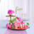 10.9'' H Glass Tabletop Votive Holder-899075128