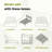 12 Inch Queen Size Cooling Green Tea Gel Memory Foam Mattress, CertiPUR-US Certified, White Bed Mattress-1253366151-1253366149