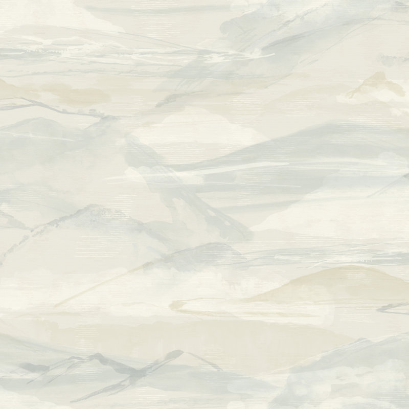 Papier peint Bozeman Mountains Sky, Bleu