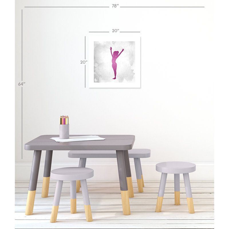Gymnastique 2, H 20" x l 20" x P 1", Papier