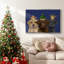 «Christmas Labradors, Three Kings», reproduction d'art sur toile-12151463-12151480