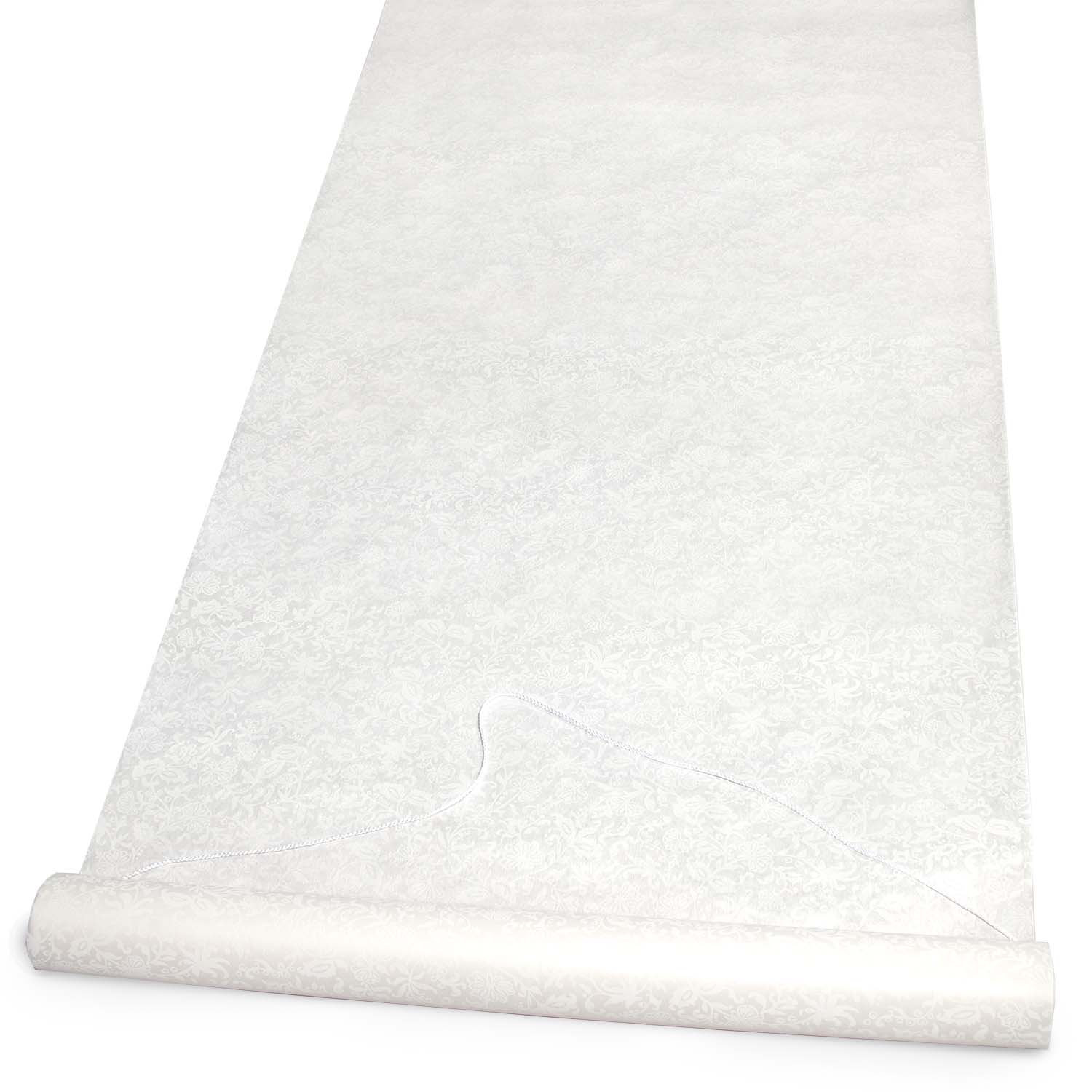 Le Prise™ Fabric Aisle Runner Ivory & Reviews Wayfair