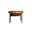 Bureau 36,22 "en bois massif rétro vert