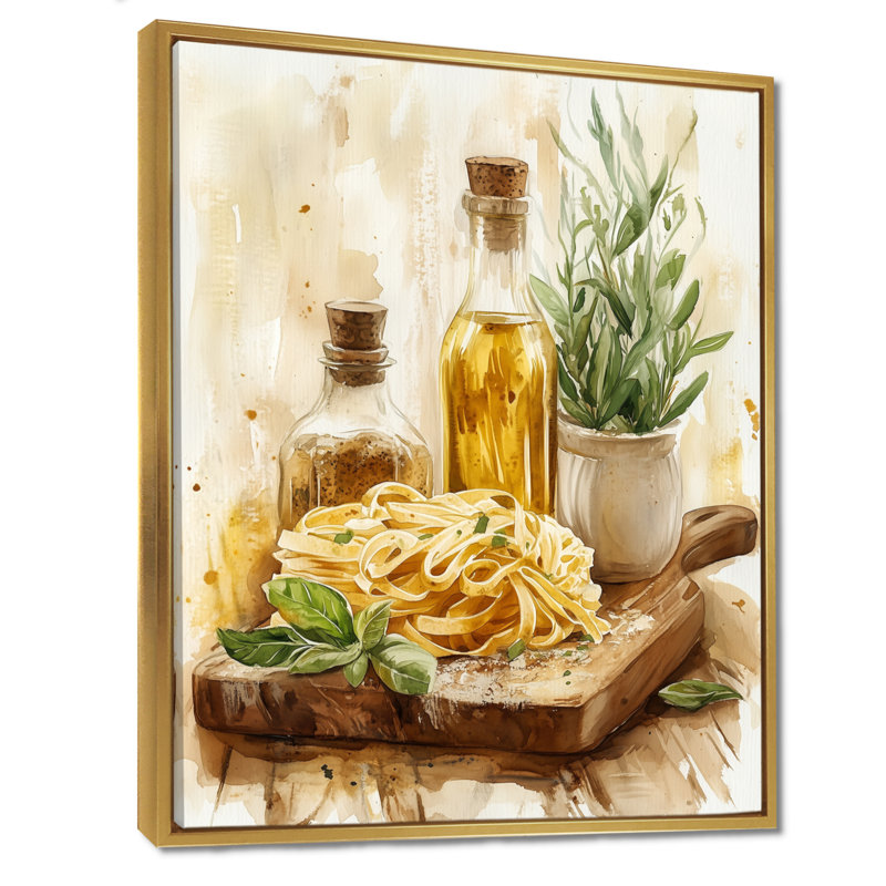 Clardy II - «Kitchen», reproduction d'art encadrée, H 40 po x l 30 po, Cadre flottant doré