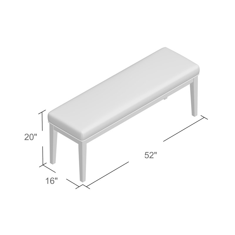 Damine Upholstered Bench