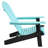HDPE Weather-Resistant Adirondack Chair with Drink Holder-1072387127