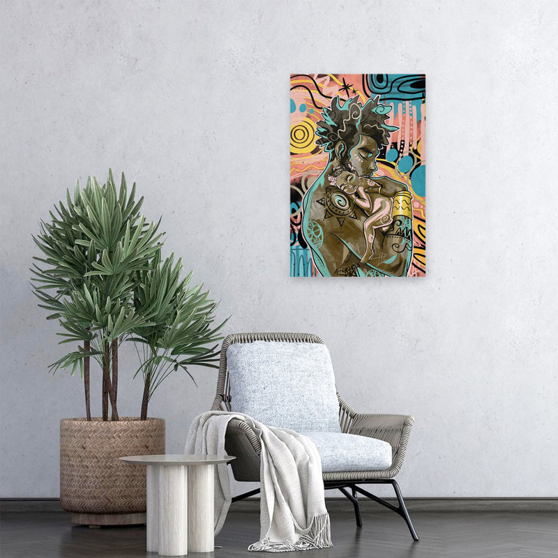 The Brightest - Multicultural Figurative Art, 24" H x 16" W