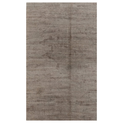 Rug & Kilim’S Modern Textural Rug In Neutral Taupe And Gray Tone-On-Tone
