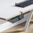 360° Rotatable Under Desk Storage Organizer-125740483