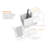 Plastic Desk Organizer-547796856
