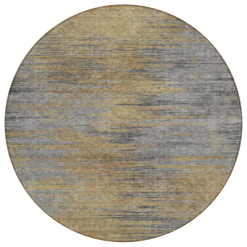 Tapis rond 8 po