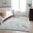 Premium Machine Washable Cerrito AMF523 Sky Rug-109615209