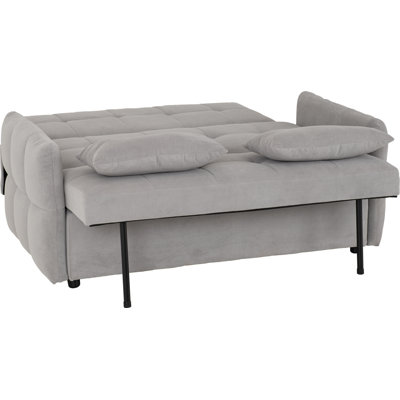 150Cm Round Arm Sofa Bed