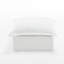 31.8cm Wide Square Solid Colour Ottoman-1964077019