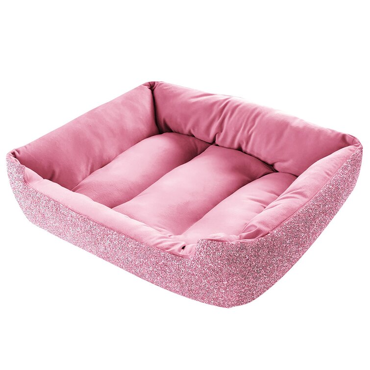 Luminous Rhinestone Dog Bed