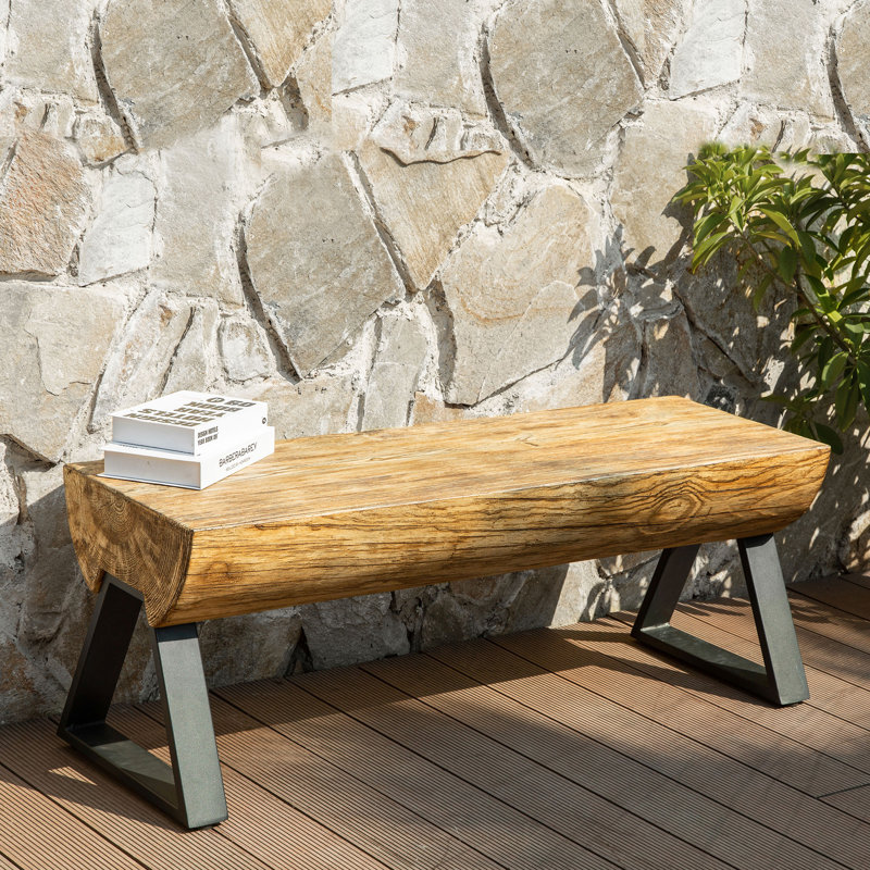 Steel Outdoor Bench