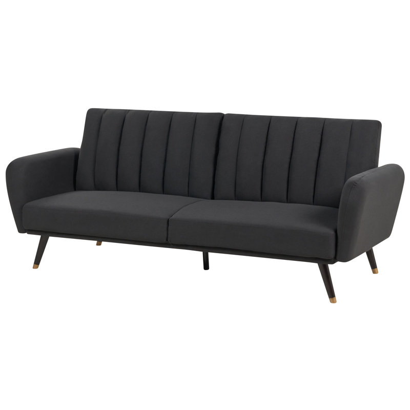 Nelsonia 3 Seater Sofa Bed, Black 