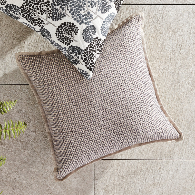 Sasha Polyester Indoor/Outdoor Pillow Cover & Insert, 20"H x 20"W, Square