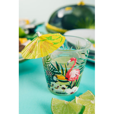 Tropical 250 ml Drinking Glass Set