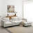 [VIDEO+NEW]109*57" Modern Sectional Cloud Sofa With Console