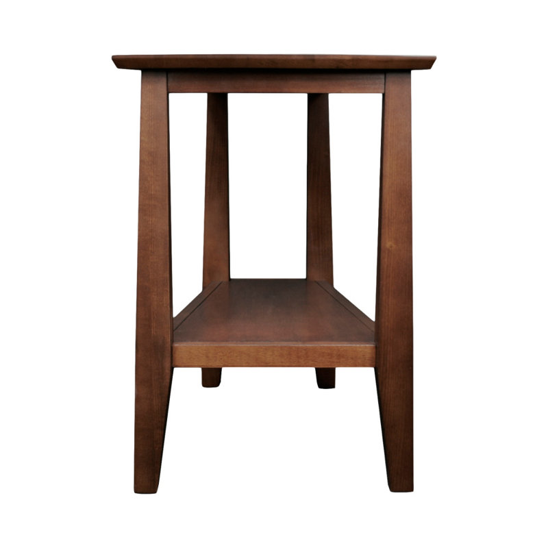 Hazleton Solid Wood Wedge Table, Sienna