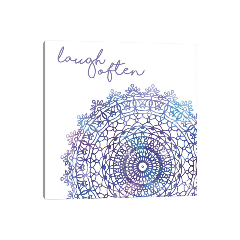 Cosmic Mandala II by Noonday Design - Wrapped Canvas Print, 45.72 cm H x 45.72 cm W x 1.91 cm D