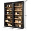Bibliothèque en bois H 94 po x l 80 po Lorna