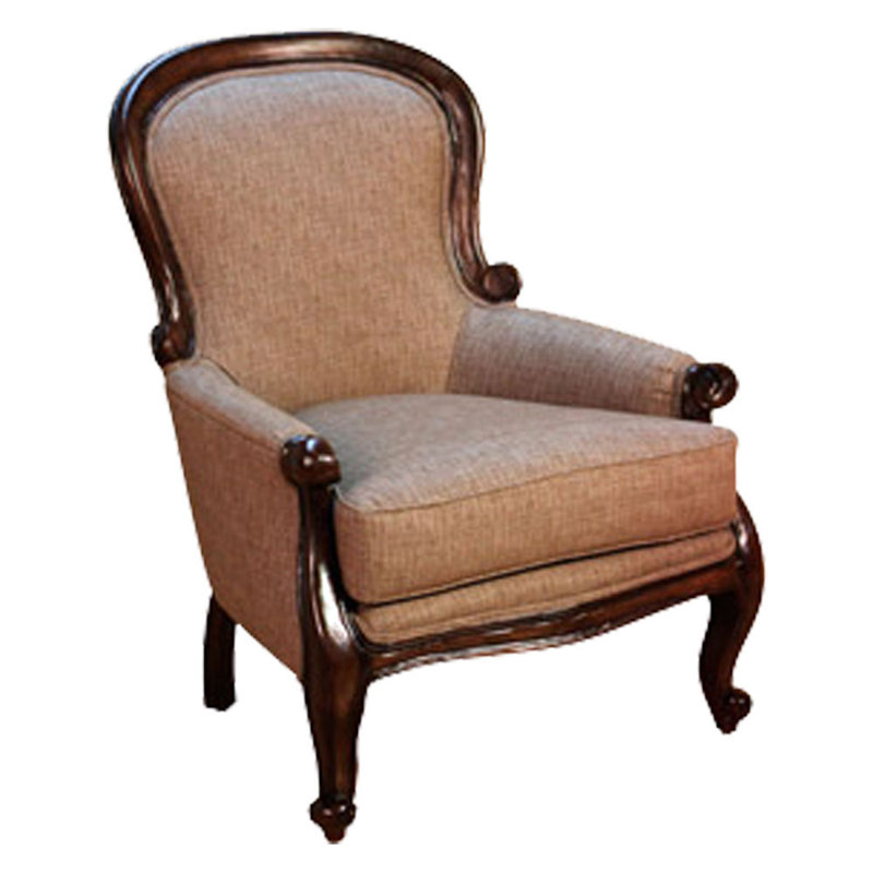 Fauteuil en polyester l 32 po Baskett