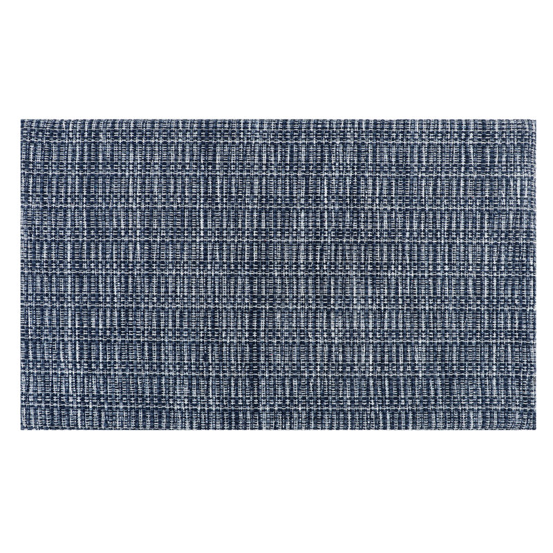 Woodcliff Water Resistant Anti-Fatigue Non-Skid Kitchen Mat, Blue