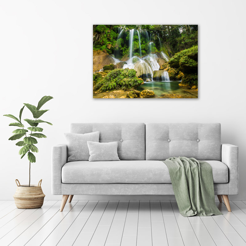 Waterfall - Wrapped Canvas Print