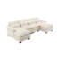 Canapé modulaire en chenille avec tissu en U, pour salon, siège confortable