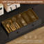 Buffet avec station de rangement et de charge, armoire à café de style campagnard de 53 po avec tiroir à compartiments, buffet avec porte et tablettes réglables pour la cuisine-130135754