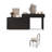Makeup Vanity with Light mirror,8 drawers,1 chair