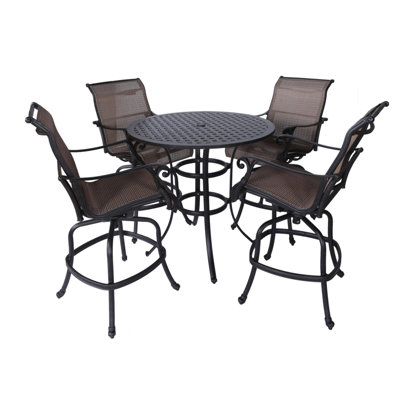 5 Piece Bar Height Dining Set