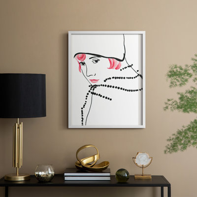 BlossomIV Framed Print - Solid Wood