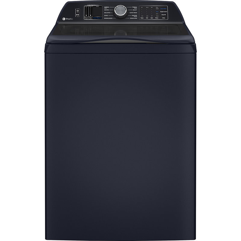 Profile 6.2 Cu. Ft. Iec Washer With Smarter Wash Technology And Adaptive Smartdispense Sapphire Blue - Ptw800bpwrs
