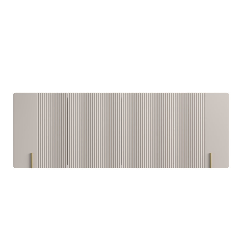 Bodhe 200cm Sideboard, Cashmere/Gold
