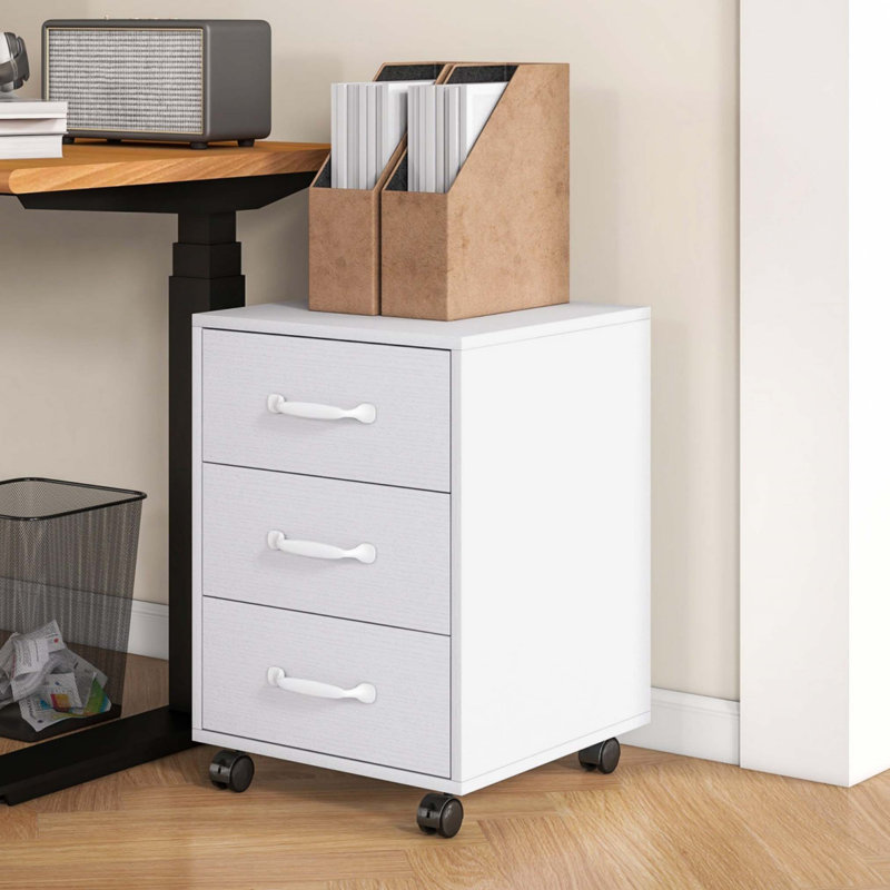 Danby 40cm Wide 3 -Drawer File Cabinet, White