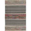 Tapis gris tissé à plat à la main style sud-ouest Chindi-2055712865