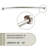 72'' Curved Shower Curtain Rod-27140707