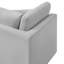 Chaise de coin Chauncy - Gris-1260030201