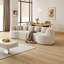 Canapé modulaire incurvé surdimensionné sans os Boneless-484607586