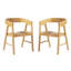 Chaise en bois massif Lorrenda-265573954