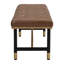 Banc rembourré en similicuir Makayla-1096098524